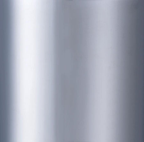 Denali Chrome Round 35-Inch Glass Top Bistro Bar Table