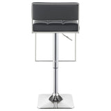 Alameda Adjustable Bar Stool Chrome And Grey