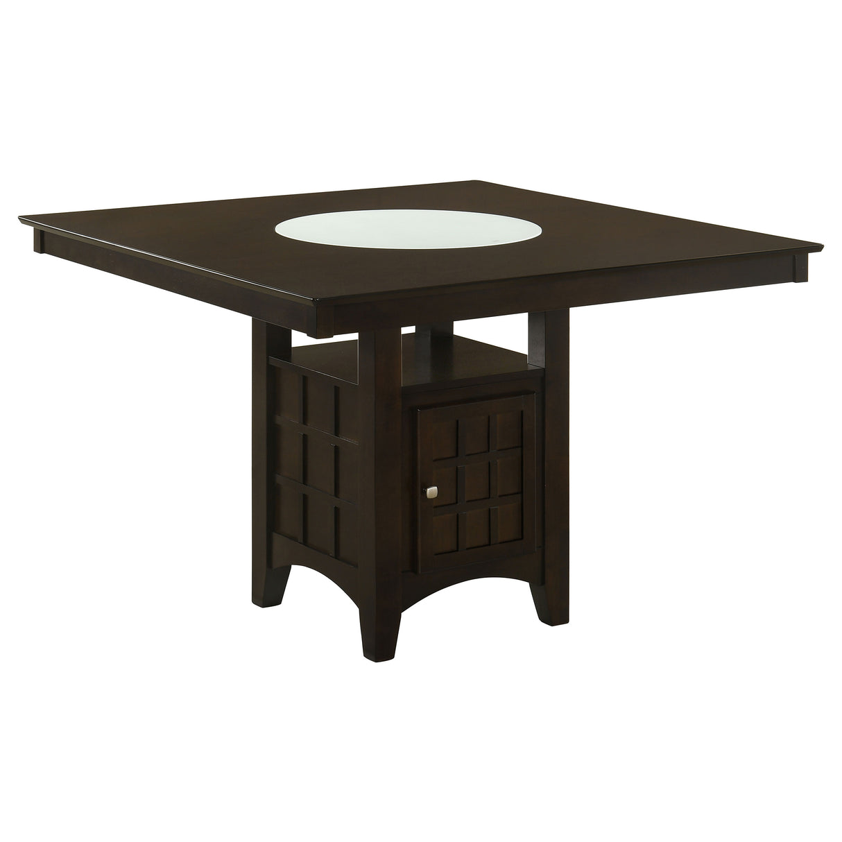 Gabriel Cappuccino 52-Inch Counter Height Dining Table