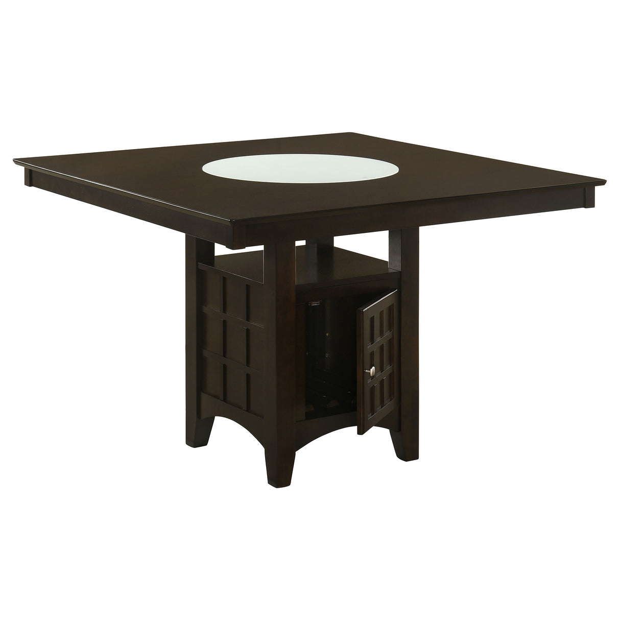 Gabriel Cappuccino 52-Inch Counter Height Dining Table