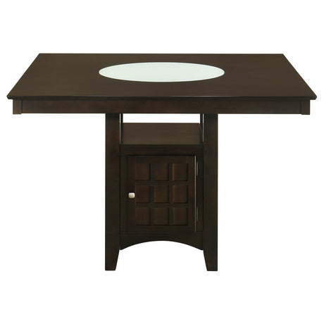 Gabriel Cappuccino 52-Inch Counter Height Dining Table