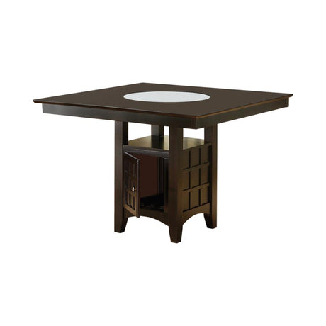 Gabriel Cappuccino 52-Inch Counter Height Dining Table