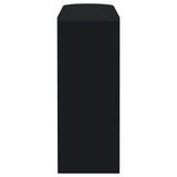 Adolfo 3-Tier Bar Table Glossy Black And Clear