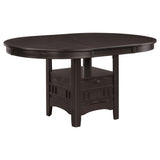 Lavon Dining Table With Storage Espresso