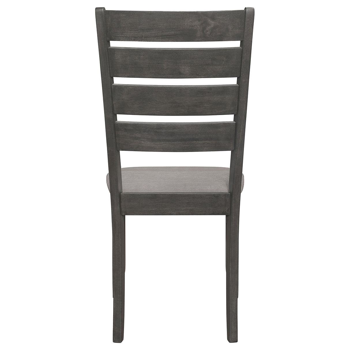 Dalila Ladder Back Side Chair (Set Of 2) Grey And Dark Grey