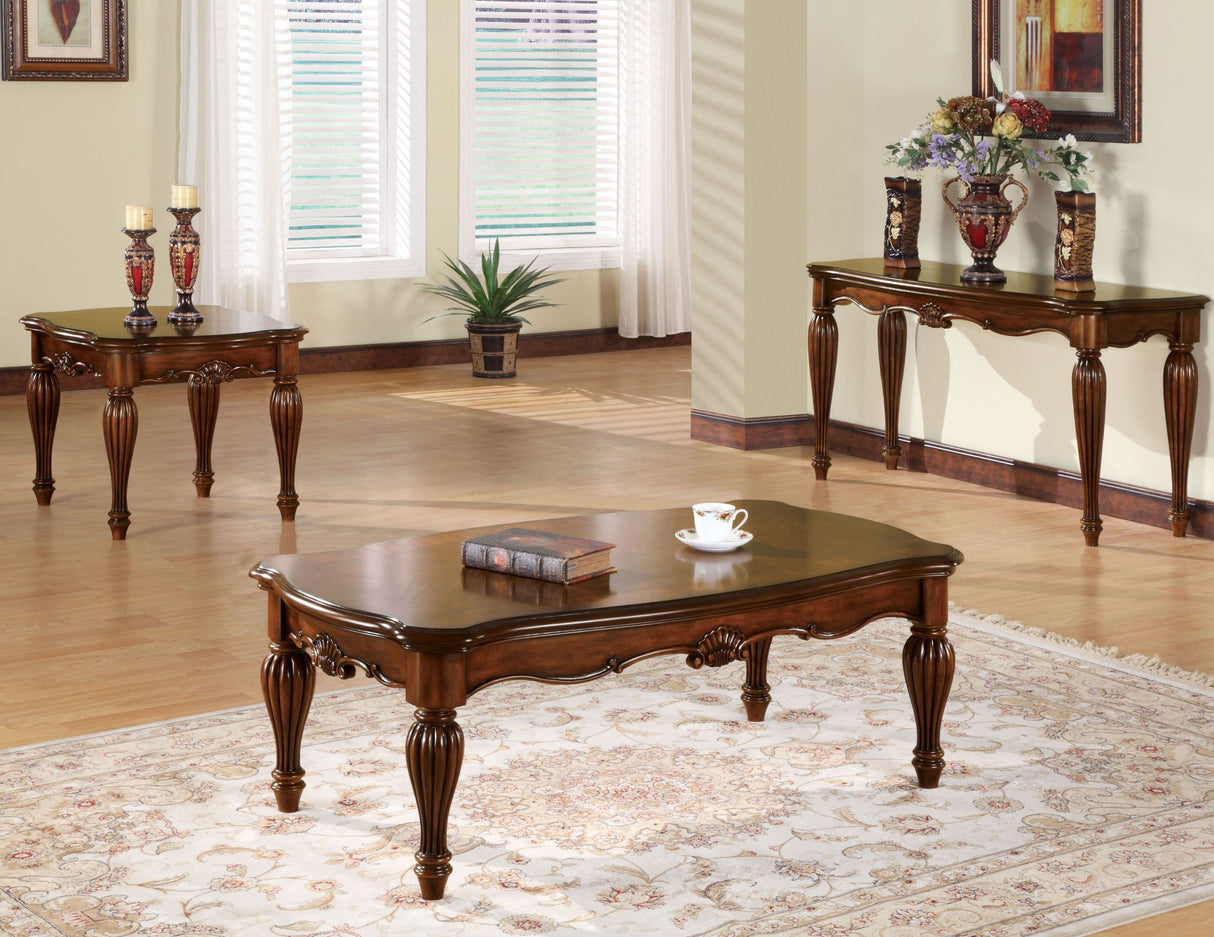 Dreena Two Tone Brown Living Room Set