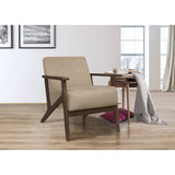 August Brown Accent Chair