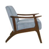 Carlson Blue Gray Accent Chair