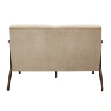 Carlson Brown Loveseat