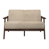 Carlson Brown Loveseat