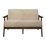 Carlson Brown Loveseat