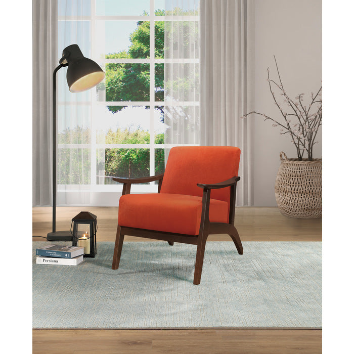 Carlson Orange Accent Chair