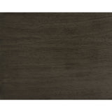 Alby Gray Faux Leather Accent Chair