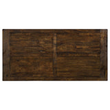 Coleman Rustic Golden Brown 9-Piece Rectangular Dining Set