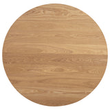 Bradbury Natural Round 48-Inch Wood Top Dining Table
