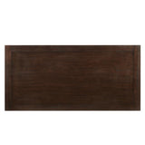 Parkins Rustic Espresso / Beige 5-Piece Rectangular Dining Table Set