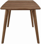 Alfredo Natural Walnut Dining Room Set