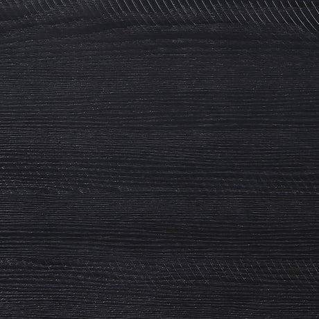 Newport Black 5-Piece Rectangular Trestle Dining Table Set