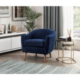 Cutler Blue Accent Chair