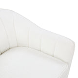 Cutler White Accent Chair