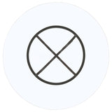 Aviano Gunmetal Round 48-Inch Glass Top Metal Dining Table