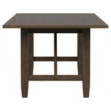 Matisse Light Brown 7-Piece Rectangular Dining Table Set