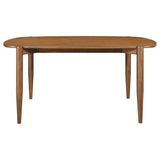 Dortch Oval 63-inch Solid Wood Dining Table Walnut