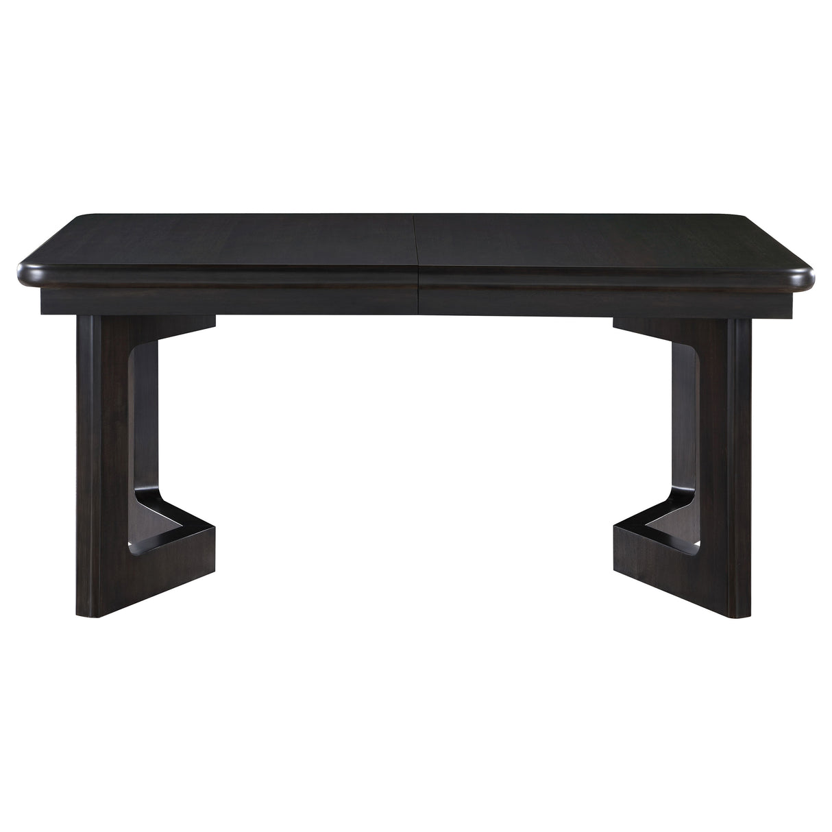 Hathaway Acacia Brown 84-Inch Extension Leaf Dining Table