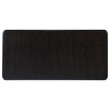 Hathaway Acacia Brown 84-Inch Extension Leaf Dining Table