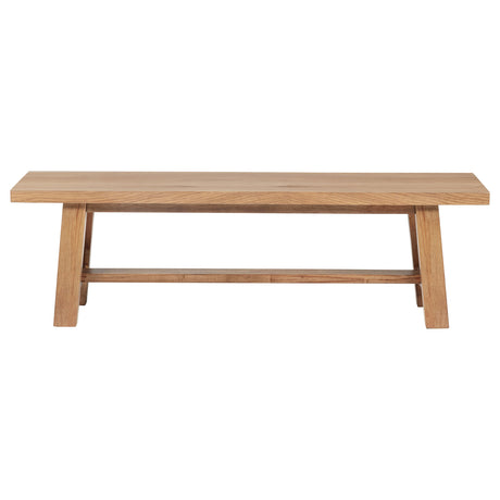 Middleton 6-piece Extension Leaf Dining Set Natural Brown