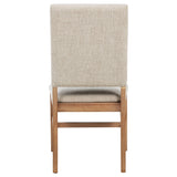 Middleton Upholstered Dining Side Chair Beige (Set of 2)