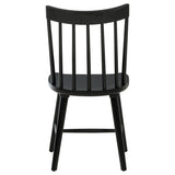 Middleton Solid Wood Dining Side Chair Black (Set of 2)