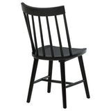 Middleton Solid Wood Dining Side Chair Black (Set of 2)