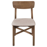 Parkridge Natural Walnut Dining Side Chair (Set Of 2)