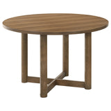 Biltmore Walnut 46-Inch Round Wood Dining Table