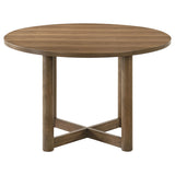 Biltmore Walnut 46-Inch Round Wood Dining Table