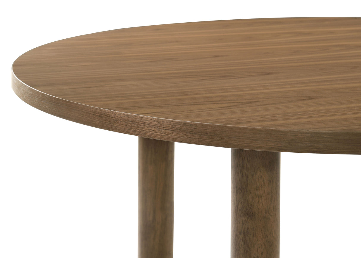 Biltmore Walnut 46-Inch Round Wood Dining Table