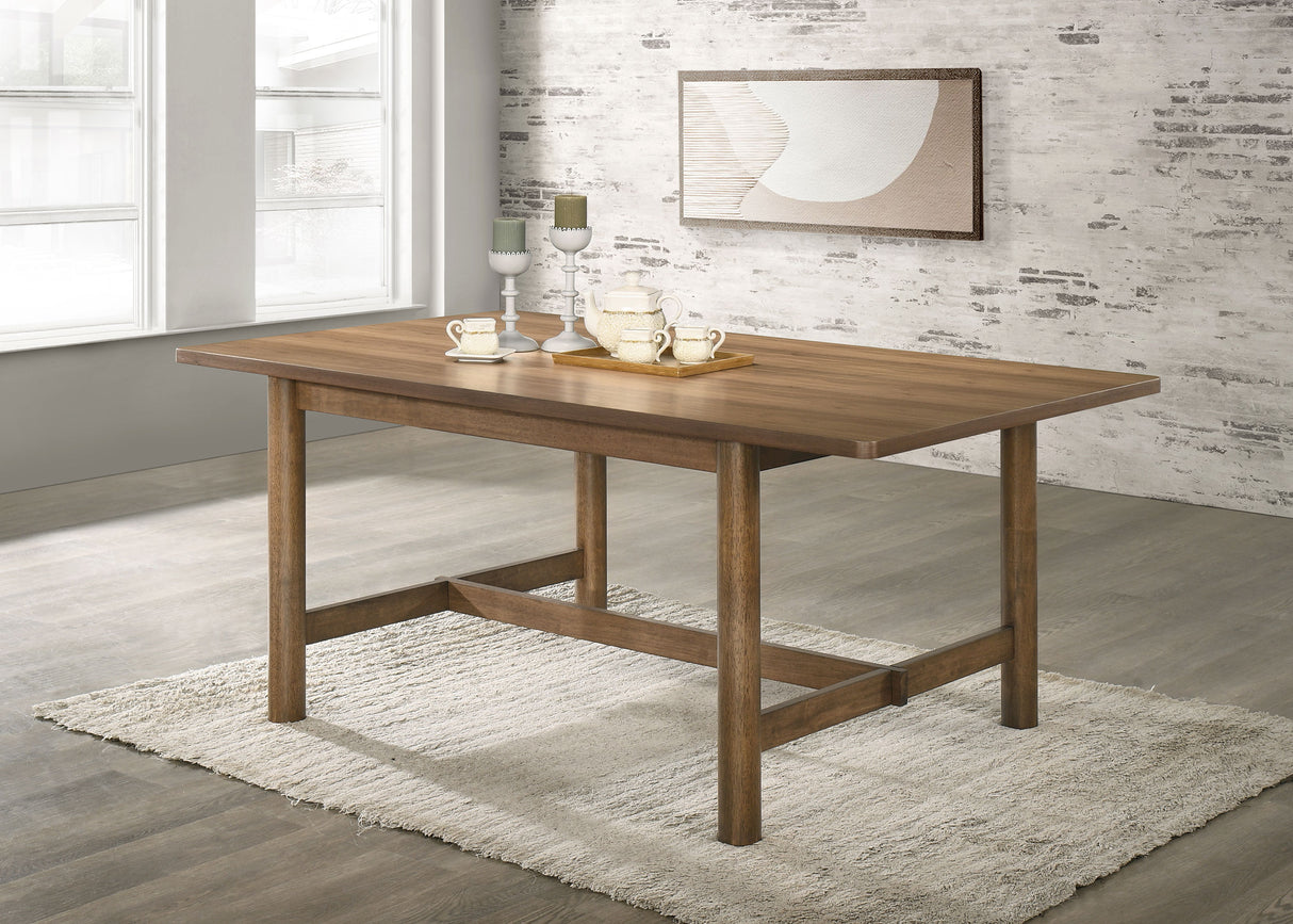 Biltmore Walnut 71-Inch Rectangular Wood Dining Table