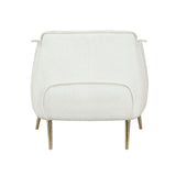 Rachael White Accent Chair