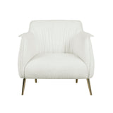 Rachael White Accent Chair