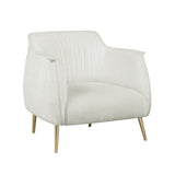 Rachael White Accent Chair