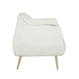 Rachael White Accent Chair