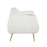 Rachael White Accent Chair