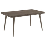 Onslow Dark Brown 59-Inch Rectangular Wood Dining Table