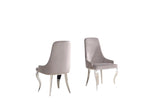 Antoine Upholstered Demi Arm Dining Chairs (Set Of 2)