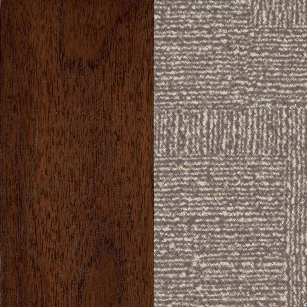 Patterson Mango Oak / Black 5-Piece Counter Height Dining Set