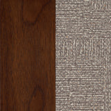 Patterson Mango Oak / Black 5-Piece Counter Height Dining Set