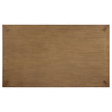 Bruner Natural Brown 72-Inch Rectangular Wood Dining Table