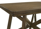 Canfield Brown 47-Inch Square Counter Height Dining Table