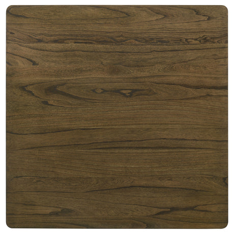 Canfield Brown 47-Inch Square Counter Height Dining Table